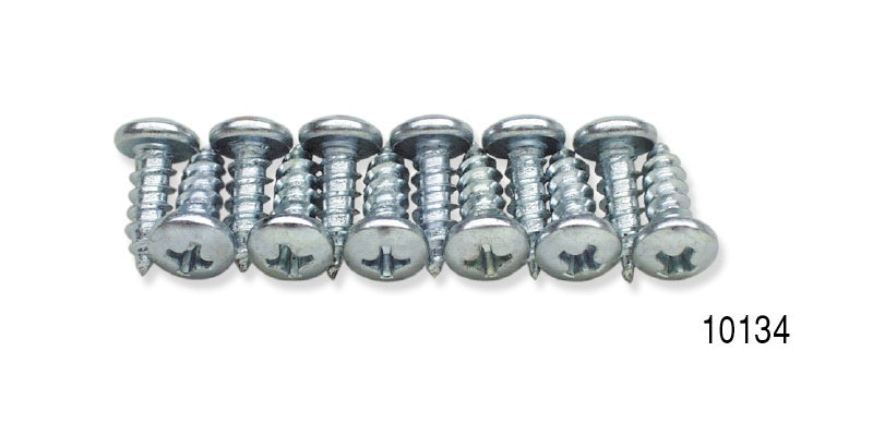 10134 - Danchuk 1955-1957 Chevy Wire Harness Door Sill Cover Screws, 2-Door