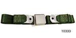 Load image into Gallery viewer, 10333 - 1955-1957 Chevy Driver Quality Front Seat Belt Set, Dark Green
