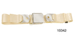 Load image into Gallery viewer, 10342 - 1955-1957 Chevy Driver Quality Front Seat Belt Set, Ivory