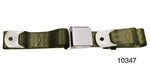 Load image into Gallery viewer, 10347 - 1955-1957 Chevy Driver Quality Rear Seat Belt Set, Green