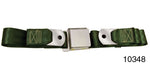 Load image into Gallery viewer, 10348 - 1955-1957 Chevy Driver Quality Rear Seat Belt Set, Dark Green