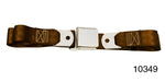 Load image into Gallery viewer, 10349 - 1955-1957 Chevy Driver Quality Rear Seat Belt Set, Dark Brown
