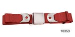 Load image into Gallery viewer, 10353 - 1955-1957 Chevy Driver Quality Rear Seat Belt Set, Red