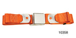 Load image into Gallery viewer, 10358 - 1955-1957 Chevy Driver Quality Rear Seat Belt Set, Orange