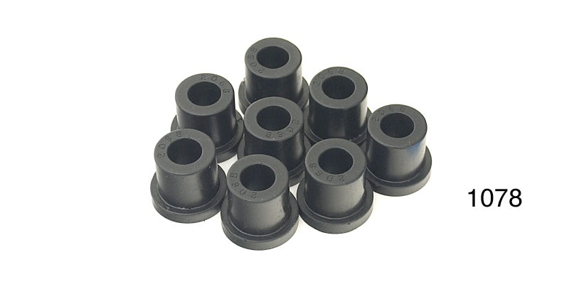 1078 - Danchuk 1955 Chevy Urethane Spring Shackle Bushing Set, Upper and Lower