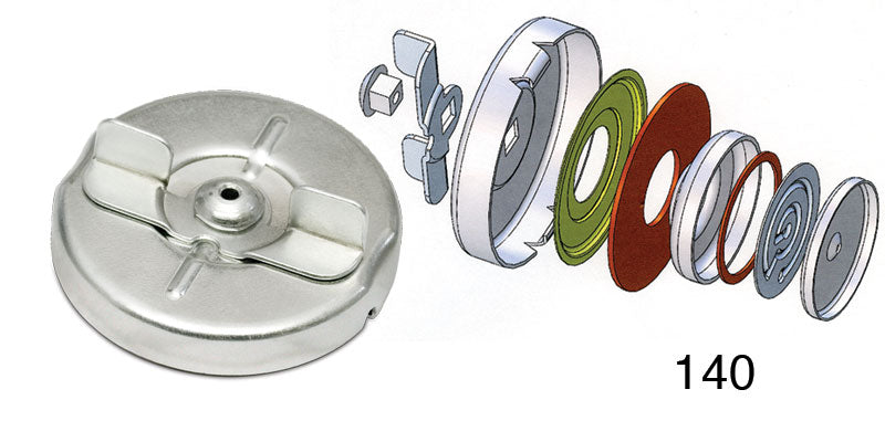 140 - Danchuk 1953-1957 Chevy Original Gas Cap (Best)