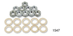 Load image into Gallery viewer, 1547 - 1955-1964 Chevy Copper Differential Carrier Washers and Nuts, Also 1953-1962 Corvette