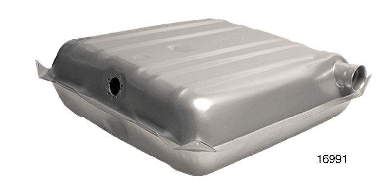 16991 - 1955-1956 Chevy Original Design Gas Tank, exc. Nomad, Wagon & Sedan Delivery, 16-Gallon (Good) (OS)