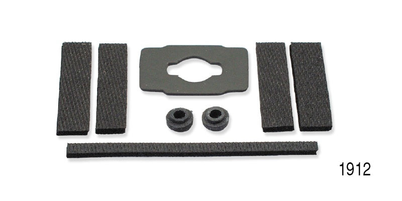 1912 - Danchuk 1955-1956 Chevy Gauge to Instrument Cluster Seals  Gaskets