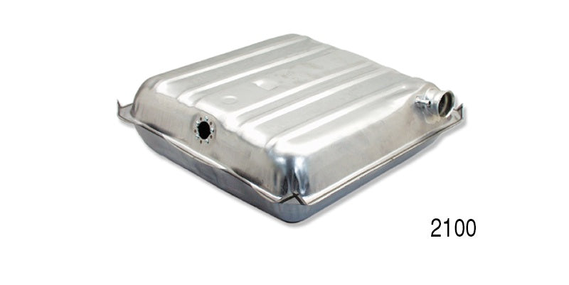 2100 - 1957 Chevy Original Design Gas Tank, exc. Nomad, Wagon & Sedan Delivery, 16-Gallon (Best) (OS)