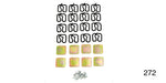 Load image into Gallery viewer, 272 - Danchuk 1956 Chevy Moulding Clip Set, Bel Air 4-Door Adapter