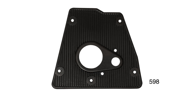 598 - Danchuk 1955-1956 Chevy Steering Column Floor Seal, Standard Transmission