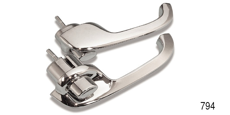 794 - Danchuk 1955-1957 Chevy Outside Door Handle Assembly, 2-Door Hardtop, Convertible Front and 4-Door Hardtop Rear & 1956-1962 Corvette (Best)