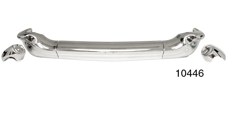10446 - 1957 Chevy 5-Piece Front Chrome Bumper Set (OS)