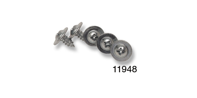 11948 - Danchuk 1955-1956 Chevy Cowl Vent Screw Set