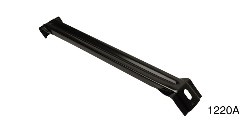 1220a - CLR - 1955 Chevy Front Bumper Bracket, Quarter, Driver Side, Stock or Smoothie