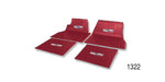 Load image into Gallery viewer, 1322 - Danchuk 1955-1957 Chevy Floor Mats with Crest Logo, Red
