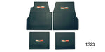 Load image into Gallery viewer, 1323 - Danchuk 1955-1957 Chevy Floor Mats with Crest Logo, Blue
