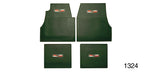 Load image into Gallery viewer, 1324 - Danchuk 1955-1957 Chevy Floor Mats with Crest Logo, Green
