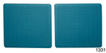 Load image into Gallery viewer, 1331 - Danchuk 1955-1956 Chevy Factory Accessory Floor Mats, Turquoise
