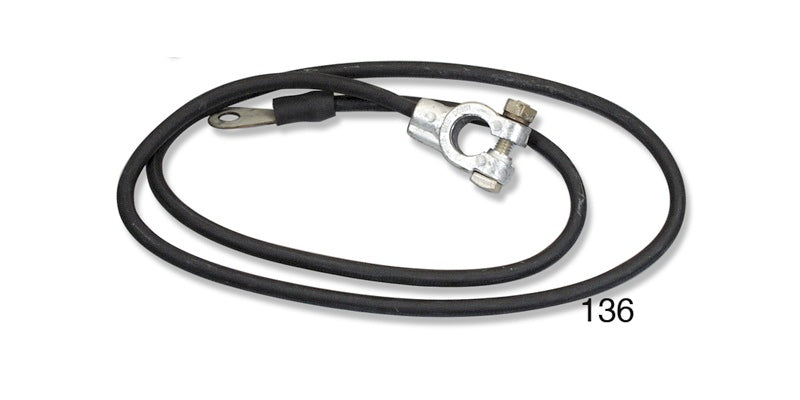 136 - 1955-1956 Chevy Positive Battery Cable, V8, (+)