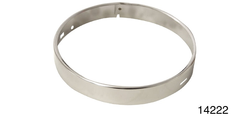 14222 - Danchuk 1956-1957 Chevy Stainless Headlight Retaining Ring