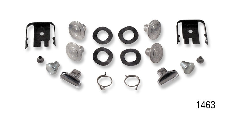 1463 - Danchuk 1955-1957 Chevy Liftgate Arm Rebuild Kit, Nomad, Wagon & Safari