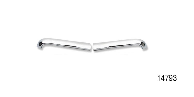 14793 - Danchuk 1956 Chevy Hood Bar Extensions, Pair