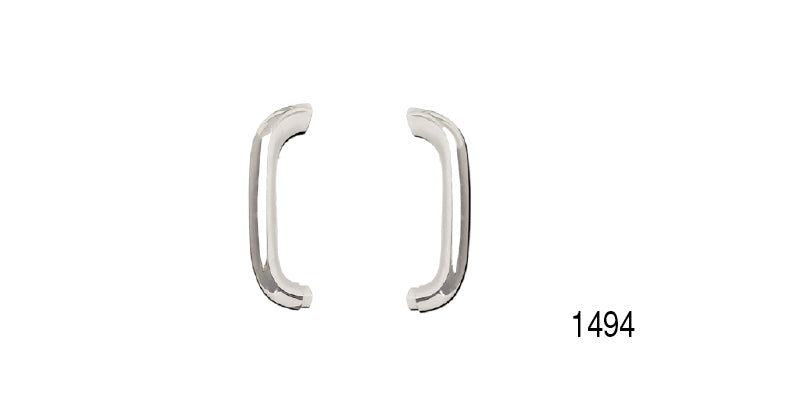 1494 - Danchuk 1955 Chevy Grille Moulding, Curved Ends Only