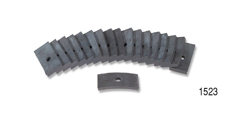 1522 - Danchuk 1955-1957 Chevy Convertible Pinch Rail Pad Set