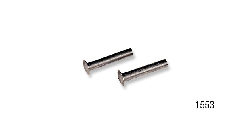 1553 - Danchuk 1955-1957 Chevy Stainless Windshield Wiper Pivot Rivet, Also 1953-1962 Corvette, Pair