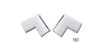 Load image into Gallery viewer, 161 - Danchuk 1955-1957 Chevy Rear Window Corner Mouldings, 2-Door Hardtop
