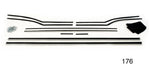 Load image into Gallery viewer, 176 - Danchuk 1955-1957 Chevy Window Fur Channel Weatherstrip Kit, Convertible (Best) (OS)
