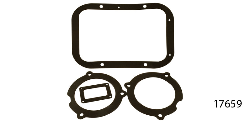 17659 - Danchuk 1957 Chevy Fresh Air Vent Seal Kit, Factory Dash with Vintage Air