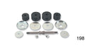 Load image into Gallery viewer, 198 - Danchuk 1955-1957 Chevy Original Motor Mount Cushion and Shaft Set, V8 And 6 Cylinder
