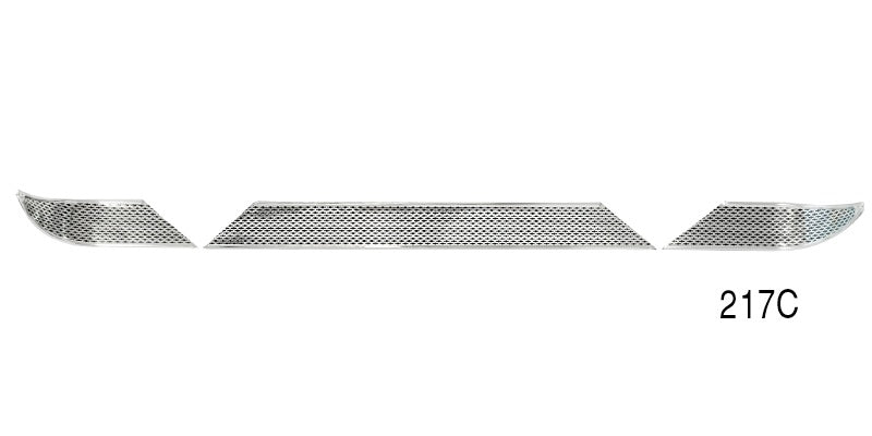 217c - Danchuk 1955 Chevy Dash Trim Set, No Holes