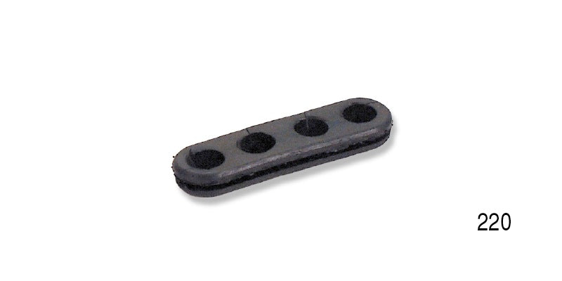 220 - 1955-1957 Chevy Spark Plug Wire Rubber Separator Grommet, V8 & 1956-1974 Corvette V8