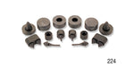 Load image into Gallery viewer, 224 - Danchuk 1955-1957 Chevy Rubber Bumper Kit, 2-Door Sedan
