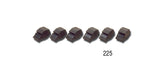 Load image into Gallery viewer, 225 - Danchuk 1955 Chevy Hood Side Bumpers, Set
