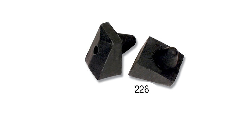 226 - Danchuk 1956-1957 Chevy Hood Side Bumpers, Pair