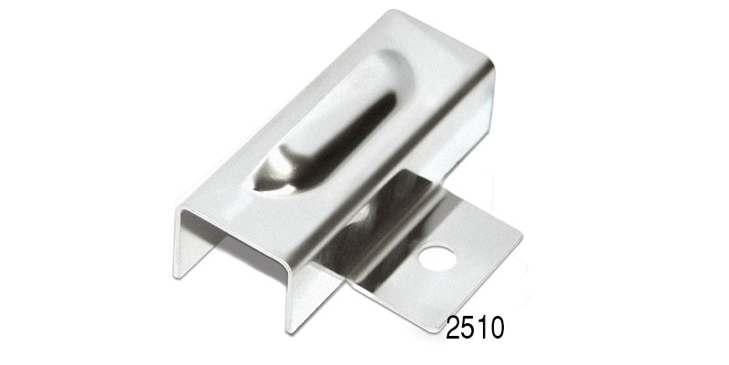 2510 - Danchuk 1955-1957 Chevy Polished Stainless Ballast Resistor Cover, Louvered