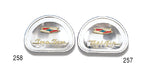 Load image into Gallery viewer, 257 - Danchuk 1957 Chevy Horn Cap Emblem, Bel Air
