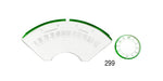 Load image into Gallery viewer, 299 - Danchuk 1955-1956 Chevy Dash Lens Set, Standard Transmission
