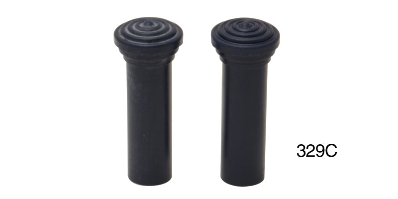 329c - 1955-1957 Chevy Door Lock Knobs, Dark Blue