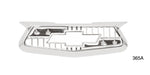 Load image into Gallery viewer, 365a - Danchuk 1955-1957 Chevy Chrome Crest Emblems, Custom (Best)
