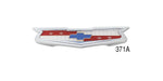 Load image into Gallery viewer, 371a - Danchuk 1955 Chevy Trunk Emblem with Bezel (Best)
