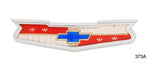 Load image into Gallery viewer, 373a - Danchuk 1956 Chevy Hood Emblem, V8 with Bezel (Best)
