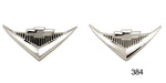 Load image into Gallery viewer, 384 - Danchuk 1955 Chevy Under Taillight V8 Emblem, Pair
