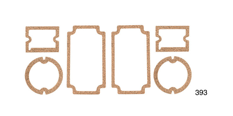 393 - Danchuk 1956 Chevy Lens Gasket Set