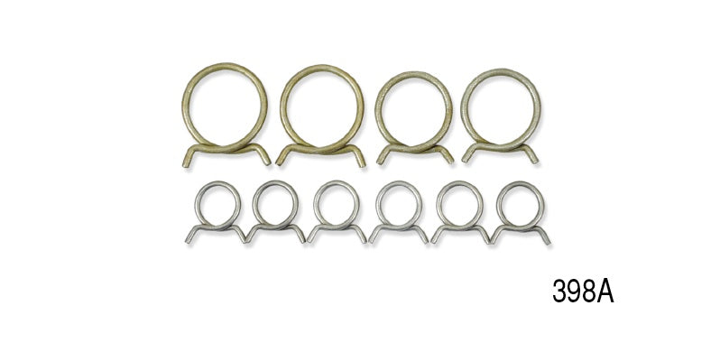 398a - Danchuk 1957 Chevy Radiator and Heater Hose Clamp Set